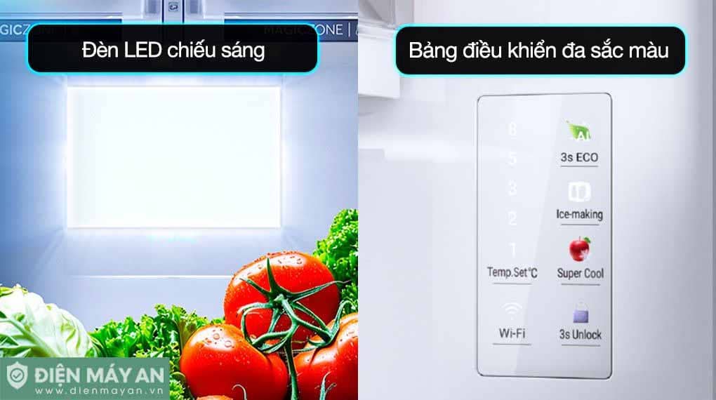 Tủ lạnh Aqua Inverter 455 lít AQR-T518FA(SL)